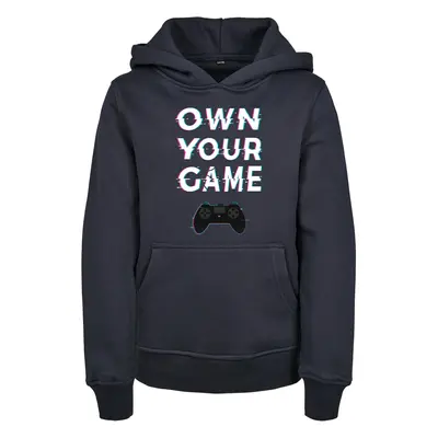 Kids Own Your Game Hoody námořnictvo