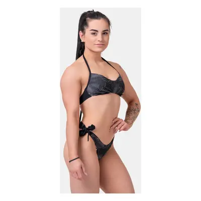 Dámské plavky Nebbia Ocean Selected Earth Powered bikini - top volcanic black