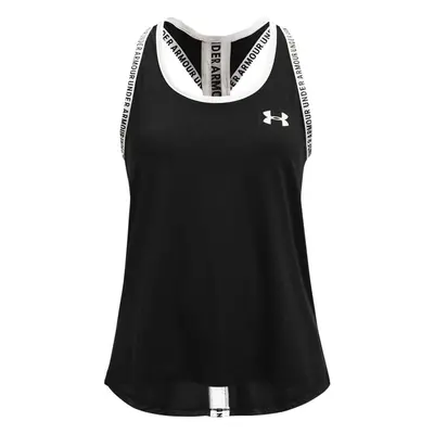 Dětské tílko Under Armour Knockout Tank - černé