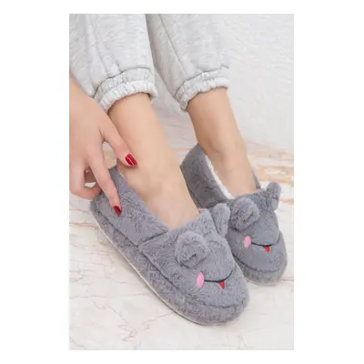 Soho Gray Women's Home Slippers