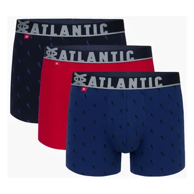 Pánské boxerky ATLANTIC 3Pack - vícebarevné