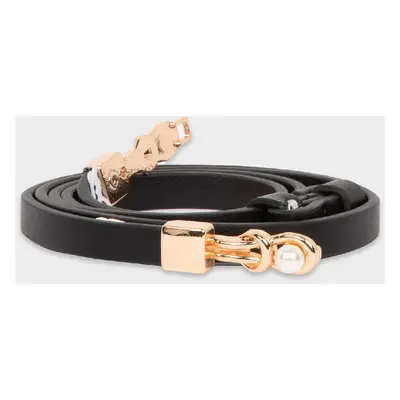 DEFACTO Women's Faux Leather Dress Belt