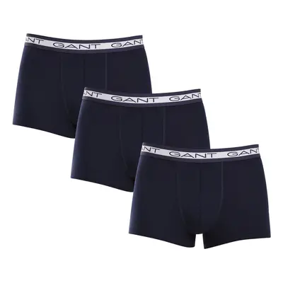 3PACK pánské boxerky Gant modré