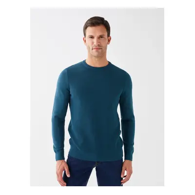 LC Waikiki Crew Neck Long Sleeve Men's Knitwear Sweater