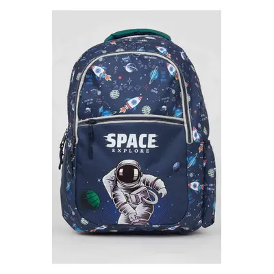 DEFACTO Boy Space Patterned School Bag