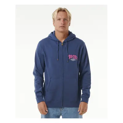 Mikina Rip Curl SHRED TILL DEAD ZIP HOOD Washed Navy