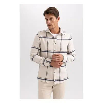 DEFACTO Modern Fit Lumberjack Long Sleeve Shirt