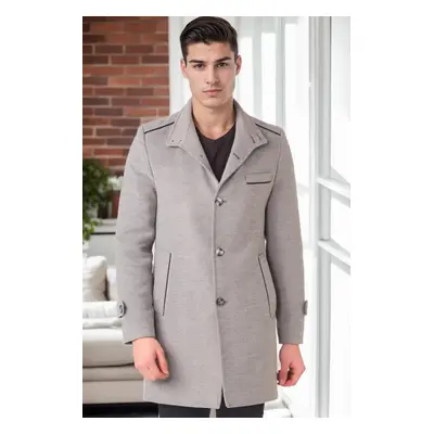 PLT8391 DEWBERRY MEN'S COAT-GREY-2