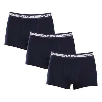 3PACK pánské boxerky Gant modré