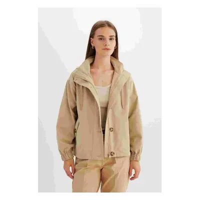 DEFACTO DFM - Waterproof Relax Fit Hooded Jacket