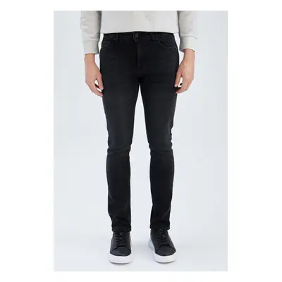 DEFACTO Pedro Slim Fit Slim Fit Normal Waist Narrow Leg Jean Trousers