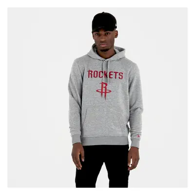 Pánská mikina s kapucí New Era NBA Remaining Teams Houston Rockets Light Grey