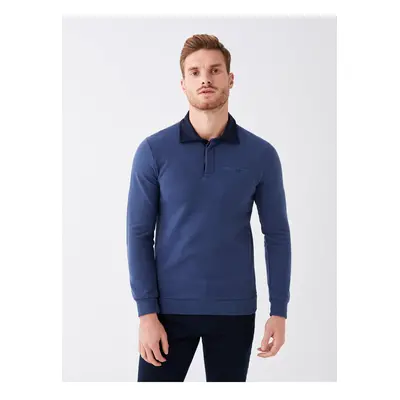 LC Waikiki Polo Neck Long Sleeve Men's Sweatshirt