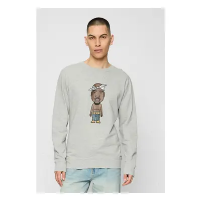 LA Sketch Crewneck šedá