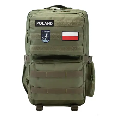 Semiline Unisex's Large Military Backpack A3049-2