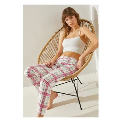 Bianco Lucci Women's Patterned Pajama Bottoms