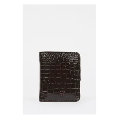 DEFACTO Women's Croco Wallet