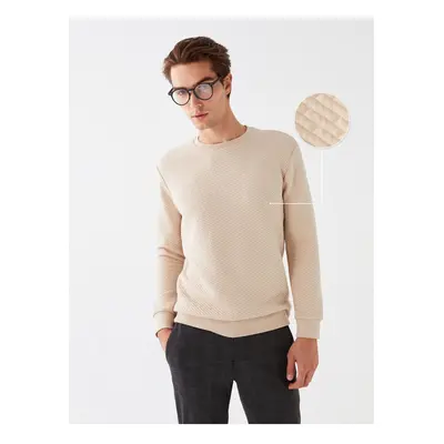 LC Waikiki Crew Neck Long Sleeve Men's Sweatshirt