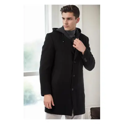 PLT8376 DEWBERRY MEN'S COAT-BLACK-2