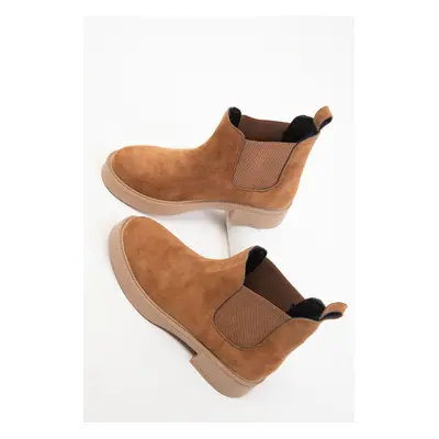 Soho Tan Women's Suede Boots & Booties