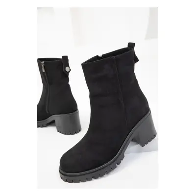 Soho Black Suede Women's Boots & Bootie