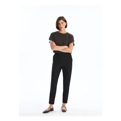 LC Waikiki Lcw Women's Elastic Waist Plain Trousers