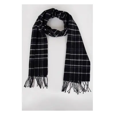 DEFACTO Men's Plaid Woven Scarf