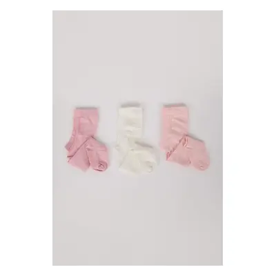 DEFACTO Baby Girl Seamless 3-Pack Cotton Tights