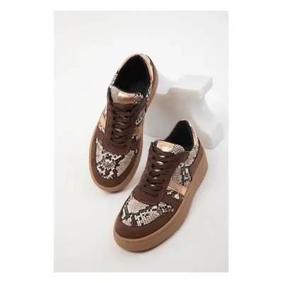 Soho Coffee-Coffee Snake Women's Sneaker