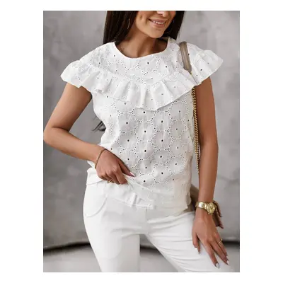 Blouse white Cocomore amgBL925a.R01