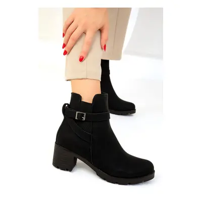 Soho Black Matte Women's Boots & Bootie