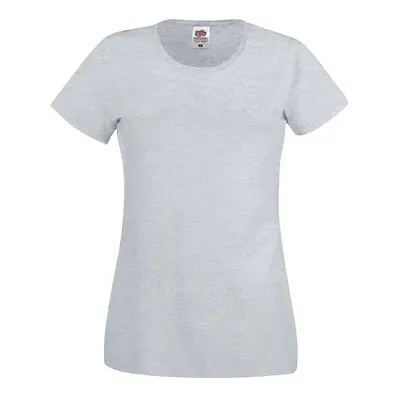 Grey Lady fit T-shirt Original Fruit of the Loom