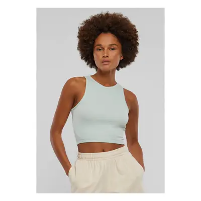 Dámský Cropped Rib Top - mint