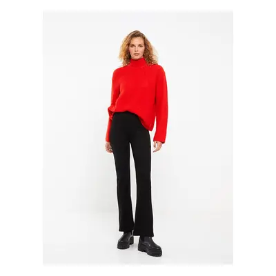 LC Waikiki Lcw Women's Straight Flared Trousers