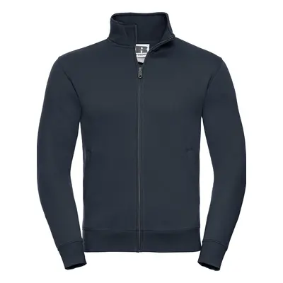 Men's Zip Up Sweatshirt - Authentic R267M 80% Plain Ring-Spun Cotton 20% Polyester (Three-Layer 