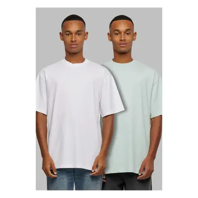 Pánská trička UC Tall Tee 2-Pack - zelená+bílá