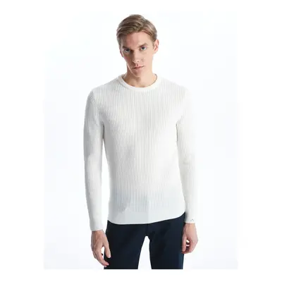 LC Waikiki Crew Neck Long Sleeve Men's Knitwear Sweater