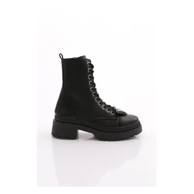 DGN K9088 Women's Boots with Geometric Accessories