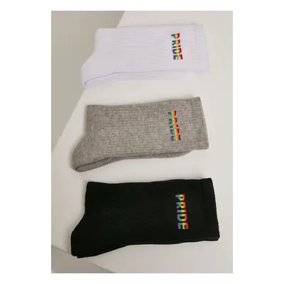 Ponožky Pride 3-Pack wht/gry/blk