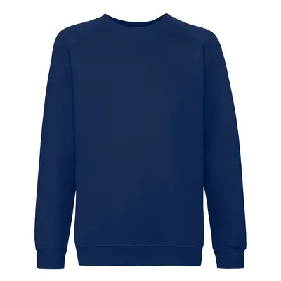 Granatowa bluza dziecięca Raglan Sweat Fruit of the Loom