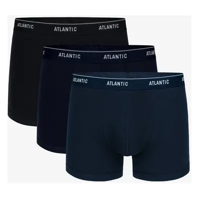 Pánské boxerky ATLANTIC 3Pack - vícebarevné