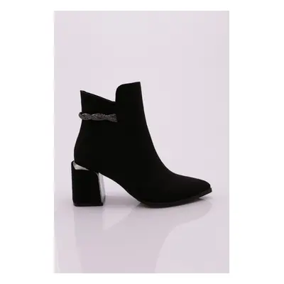 DGN Women's Boots BLACK SUEDE