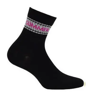 Gatta G44.01N Cottoline girls' socks patterned black