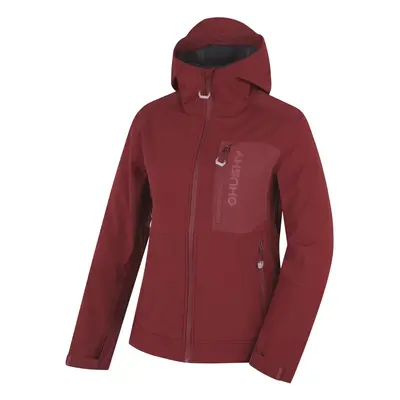 Dámská softshell bunda HUSKY Samai bordo