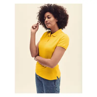 Yellow Polo Fruit of the Loom