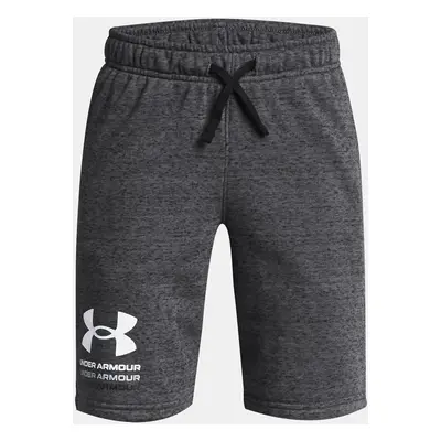 Under Armour Kraťasy UA Boys Rival Terry Short-GRY - Kluci