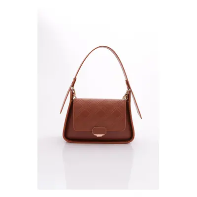 DGN Women's Column Large Handle Bag Brown