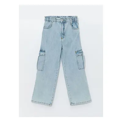 LC Waikiki Wideleg Girl's Cargo Jean Trousers