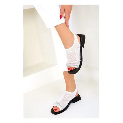 Soho White Women's Sandals