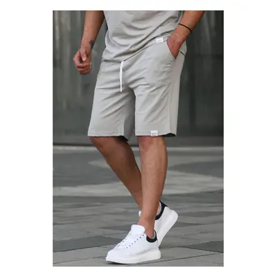 Madmext Stone Color Basic Men's Shorts